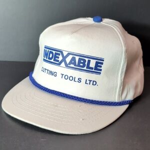 The Designer ,Ted Fletcher Indie Able Cutting Tools Men's White Cotton Twill hat